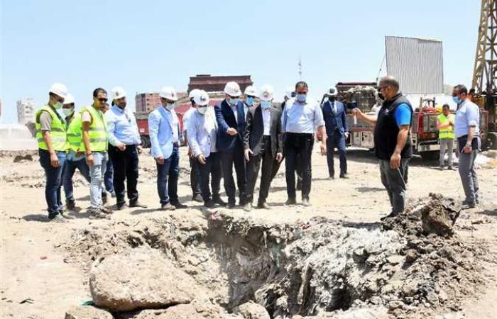 محافظ الغربية يشهد بدء أعمال الحفر بمشروع إنشاء فندق الشانزليزيه بطنطا