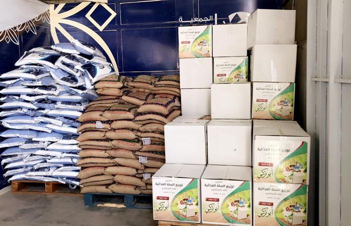 "خيرية نجران " توزع 1200 سلة غذائية متكاملة على مستفيديها