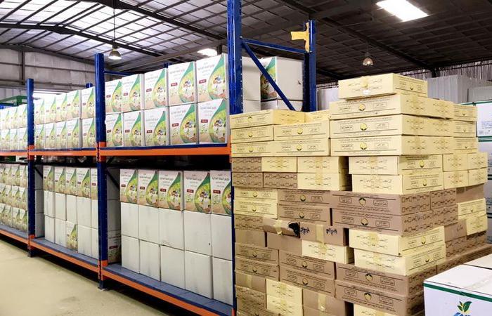 "خيرية نجران " توزع 1200 سلة غذائية متكاملة على مستفيديها