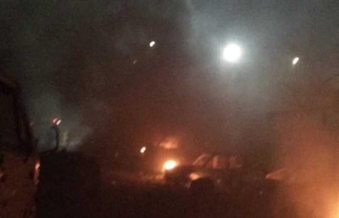 حريق في «الزراعات المحمية» بوزارة الزراعة.. و6 سيارات تحاول السيطرة على النيران