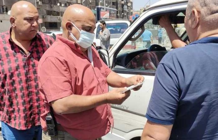 الجيزة: ضبط 72 سيارة سرفيس مخالفة بشوارع عرابي والسودان والتحرير
