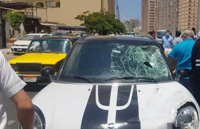 مصرع عامل نظافة صدمته سيارة أثناء جمع القمامة في الإسكندرية
