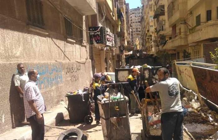 رفع 92 ألف طن مخلفات بشوارع الإسكندرية (صور)
