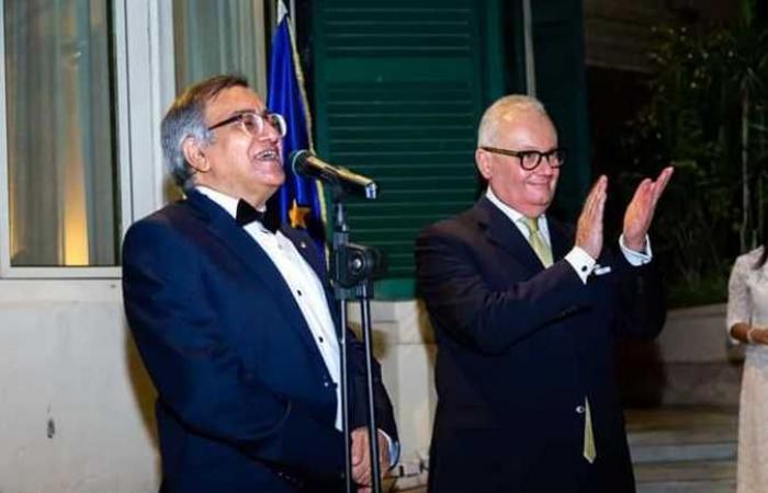 الرئيس الإيطالي يمنح وسام «فارس» للباحث المصري فرنسيس أمين
