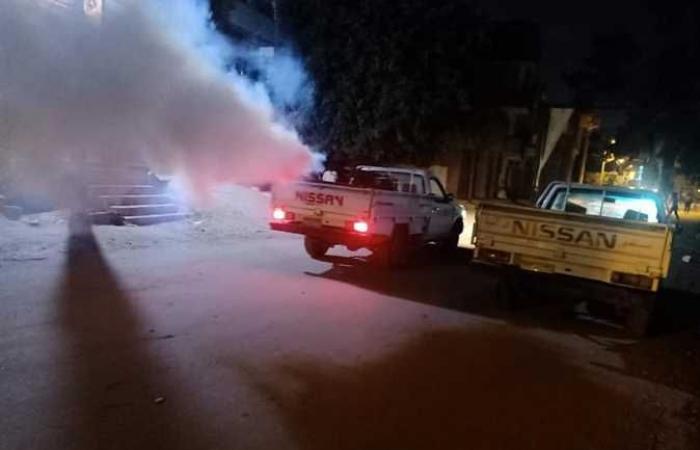 حملات مكثفة للنظافة ورفع الإشغالات في مدن كفر الشيخ