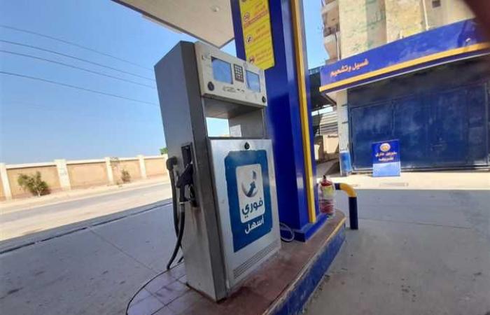 هدوء بمحطات الوقود ومواقف السيارات في القليوبية بعد ارتفاع أسعار البنزين (صور)