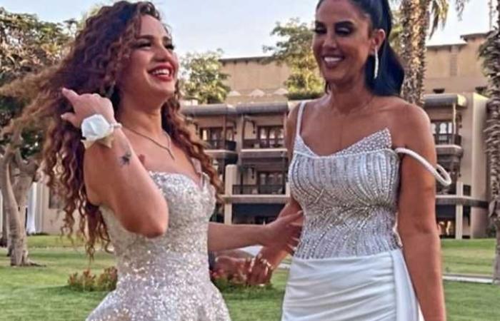 رنا رئيس تحتفل بزفاف شقيقتها (صور)