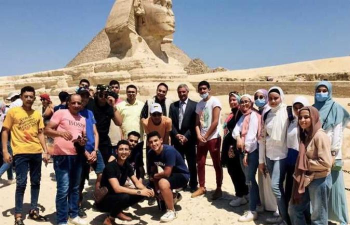 «السياحة و الآثار» تنظم رحلة توعية سياحية للطلاب المتفوقين دراسيًا من أبناء شمال سيناء