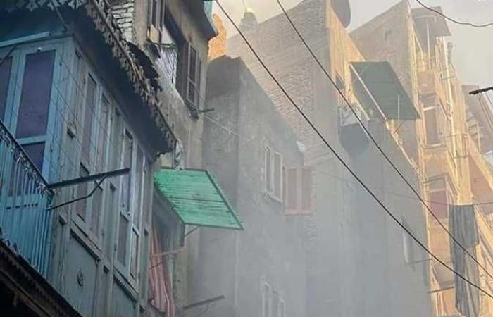 السيطرة على حريقين بنطاق حي عابدين (صور)