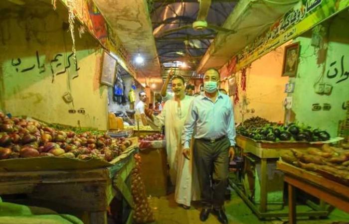 بعد 50 سنة تعديات .. محافظ الإسكندرية يقود حملة لإزالة إشغالات سوق باكوس