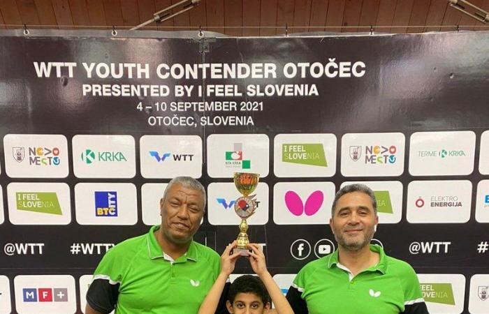 لاعب أخضر كرة الطاولة عبدالرحمن الطاهر يحقق برونزية بطولة سلوفينيا الدولية
