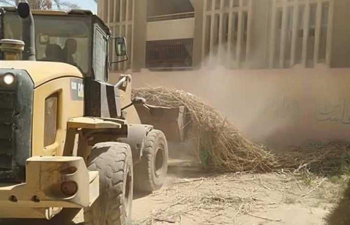 محافظة الفيوم: رفع 10 آلاف طن قمامة وإزالة 918 حالة إشغالات متنوعة
