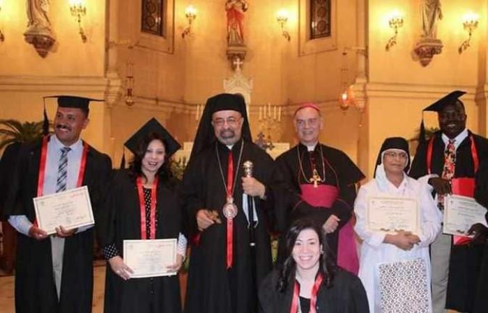 سفير الفاتيكان بمصر وبطريرك الكاثوليك يفتتحان العام الأكاديمي بكلية العلوم الدينية