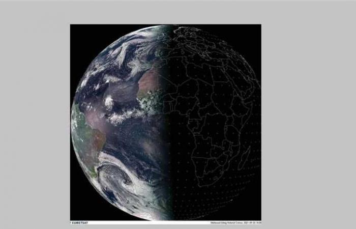 الأرصاد تنشر صورة الأرض من الأقمار الصناعية.. ومتابعون: «تقصدوا إيه؟»