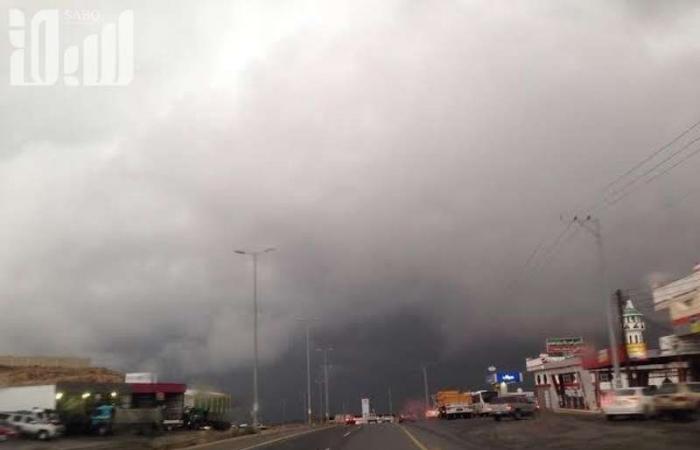 "الأرصاد" ينبّه من أمطار رعدية على الباحة: حالة تستمر حتى 8 مساءً