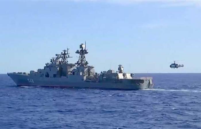 مناورات بحرية مشتركة بين روسيا والصين في بحر اليابان