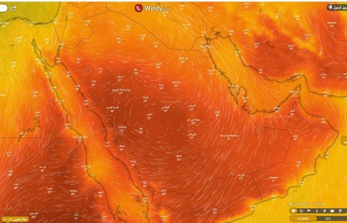 "الحصيني" يكشف توقعاته لحالة الطقس من الخميس إلى السبت في المملكة