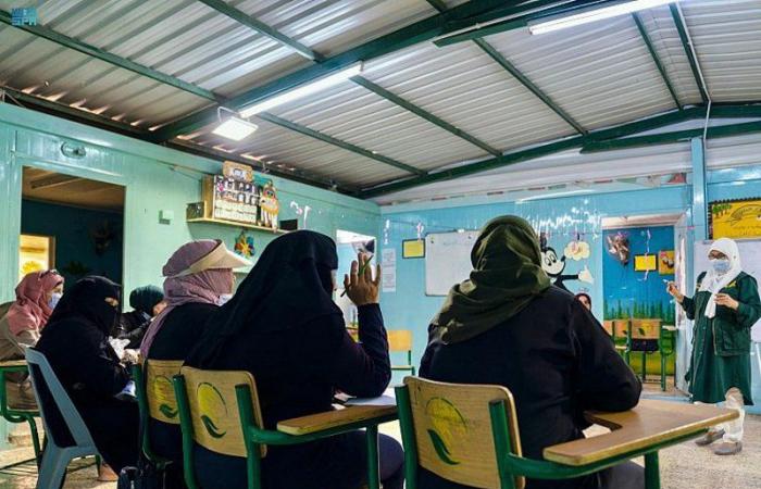 ياسر القحطاني يشارك"إغاثي الملك" اختتام الحملة التطوعية بمخيم الزعتري