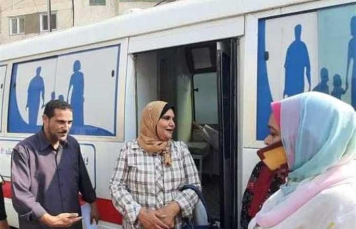 «حياة كريمة» : قوافل جامعة طنطا الطبية قدمت خدماتها العلاجية لـ 1158 مواطنًا بقطور