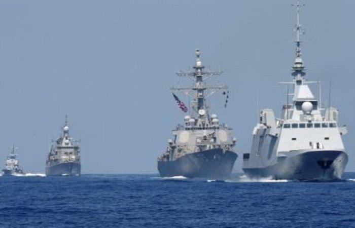 أمريكا والإمارات والبحرين وإسرائيل تُجري مناورة عسكرية في البحر الأحمر