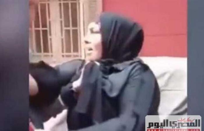 حبس المتهم صاحب فيديو التعدي على «سيدة الوراق».. والتحقيقات: «خلافات عائلية»
