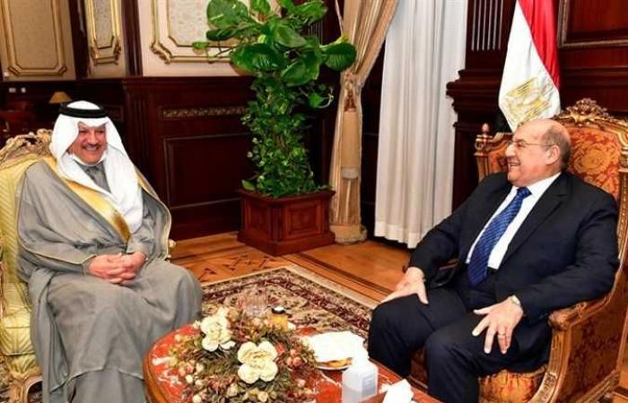 رئيس «الشيوخ» يستقبل السفير السعودي بالقاهرة