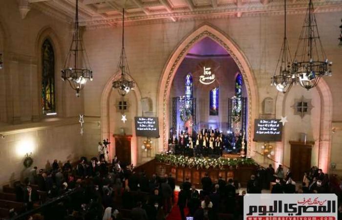 إجراءات أمنية مشددة بمحيط الكنائس والمطرانيات في المنيا لتأمين احتفالات عيد الميلاد
