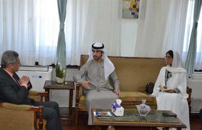 الملحق التعليمي بسفارة الإمارات يبحث «التعاون الأكاديمي» مع جامعة الإسكندرية (صور)