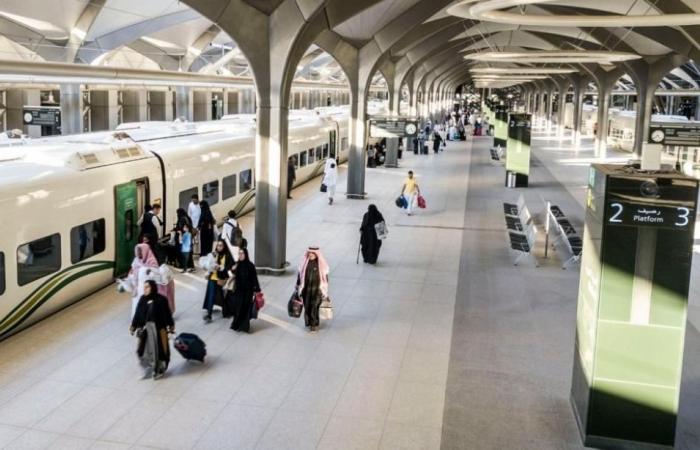 208 % نمو في ركاب القطارات السعودية