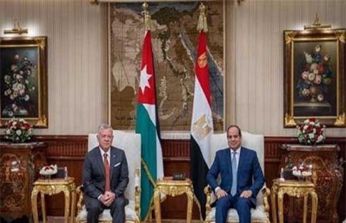 الملك يؤكد وقوف الأردن مع مصر في مواجهة كل ما يهدد أمنها واستقرارها