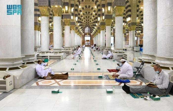 المسجد النبوي ينهي استعداده لاستقبال الحجاج
