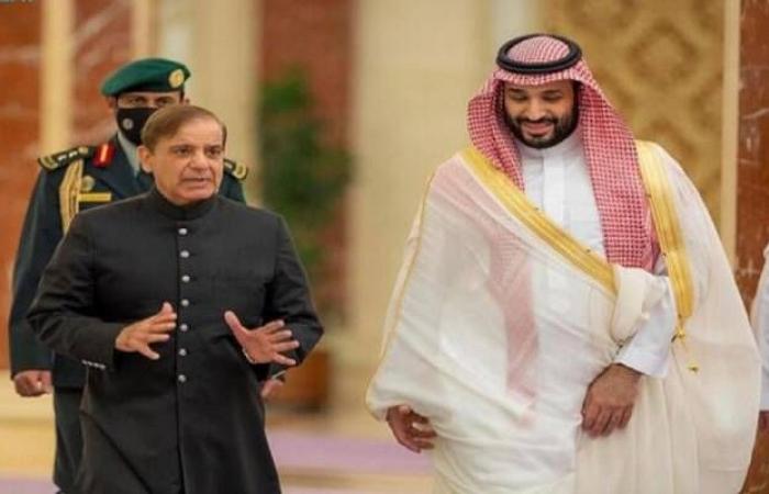 ولي العهد و"شهباز" يبحثان أوجه التعاون السعودي الباكستاني