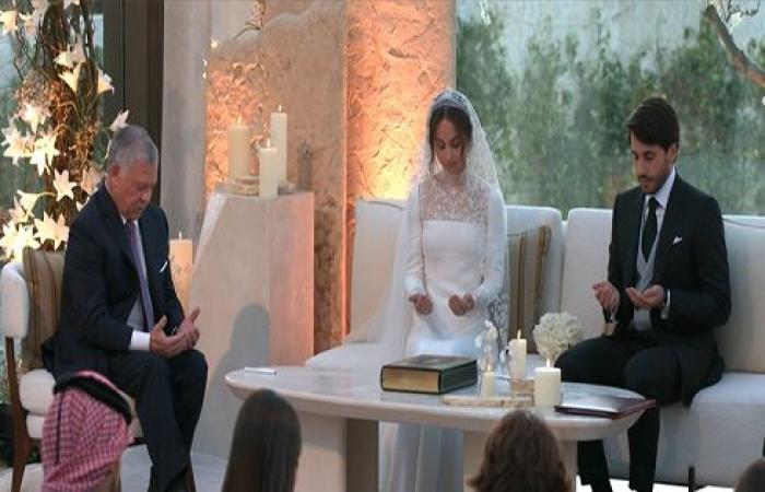 حفل زفاف الأميرة إيمان بنت عبدالله .. بالفيديو