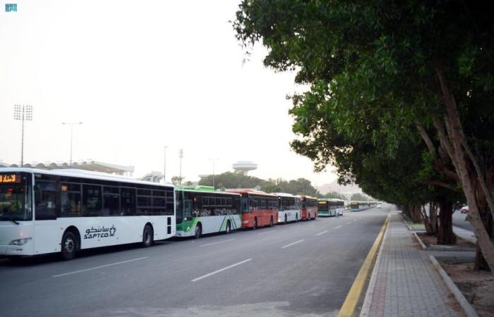 تمديد مواعيد النقل بالمدينة في العشر الأواخر