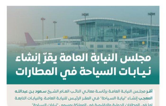 النيابة العامة السعودية تقرر إنشاء "نيابات السياحة" في المطارات