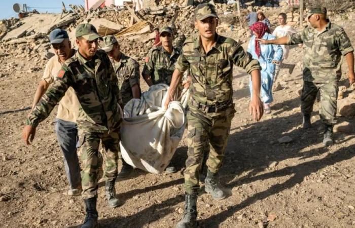 حصيلة ضحايا زلزال المغرب ترتفع إلى 2122 حالة وفاة
