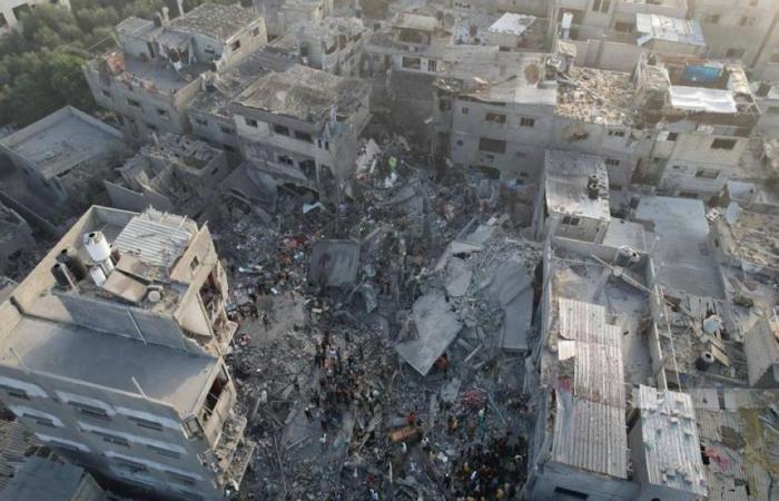 استشهاد 22 فلسطينيا جراء قصف إسرائيلي على رفح جنوب غزة