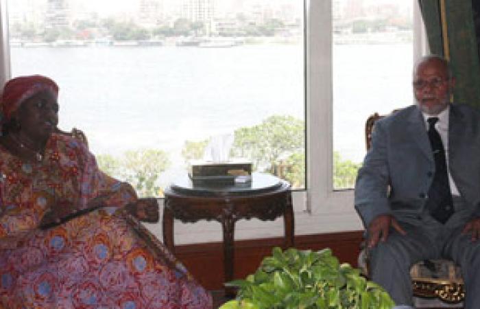 وزير الرى يلتقى وزيرة المياه النيجيرية لبحث سبل تعزيز العلاقات