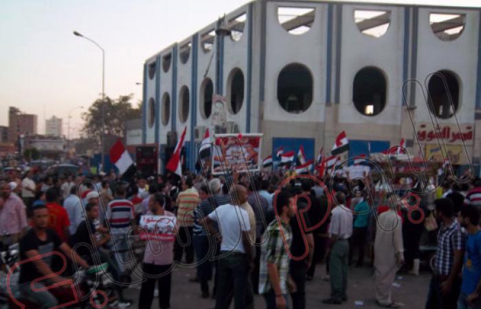 بالصور.. استمرار مظاهرات السويس للتأكيد على إسقاط مرسى والإخوان