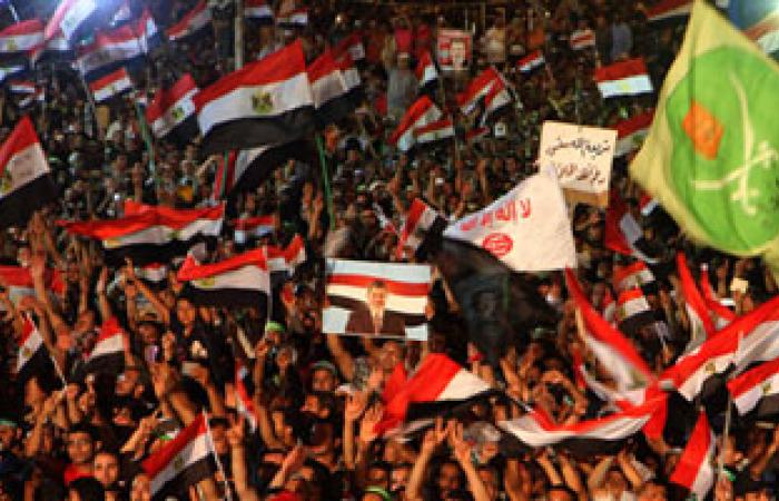 ‎شباب اللجان الشعبية بـ"رابعة" يرفعون شعار "مشروع شهيد"