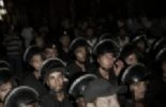 استعدادات أمنية في محيط قسم شرطة حلوان تحسبا لاعتداء أنصار "مرسي"