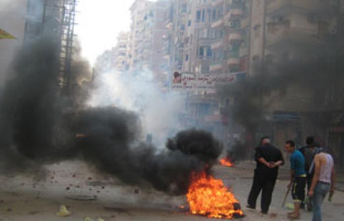 أنصار الإخوان يحطمون عددًا من السيارات ومداخل العمارات بطنطا