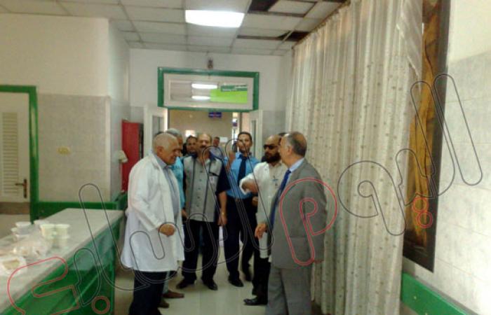 محافظ الدقهلية يشيد بمستشفى التأمين الصحى بسندوب خلال زيارة مفاجئة