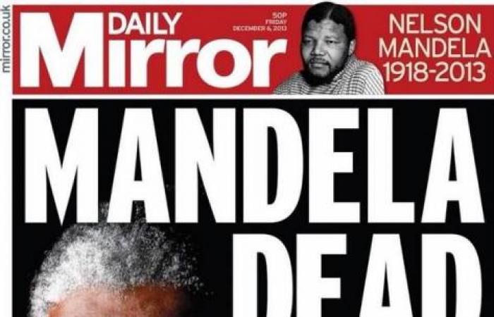 بالصور.. رحيل «مانديلا» يتصدّر غلاف الصحف والمجلات العالمية