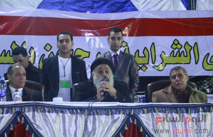 بالصور.. وزير القوى العاملة يصل مؤتمر أهالى الشرابية لدعم الدستور