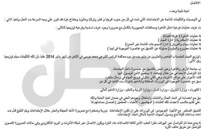 محمود حسين فى رسالته: التنسيق مع «حماس» وميليشيات ليبيا.. وتوزيع المهام بـ«رسائل مشفرة»