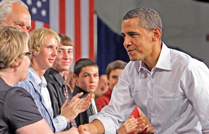 بالصور.. «أوباما» بين 2009 و2014: الرئيس الذي شاب سريعا