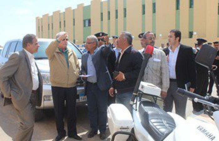 محافظ جنوب سيناء يتفقد مبنى إدارة المرور الجديد