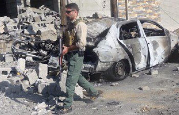 مقتل 8 جنود عراقيين فى انفجار عبوة ناسفة استهدفت دوريتهم جنوب تكريت