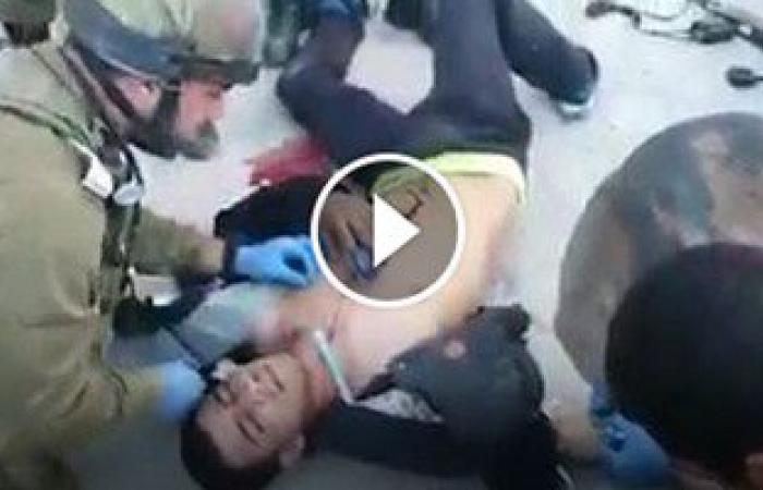 بالفيديو.. لحظة قتل جنود الاحتلال لشاب الفلسطينى